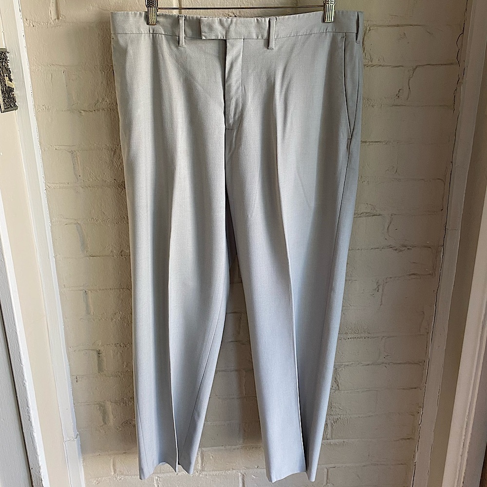 Kenneth Cole Reaction waist 36 36W cream light beige men’s dress pants